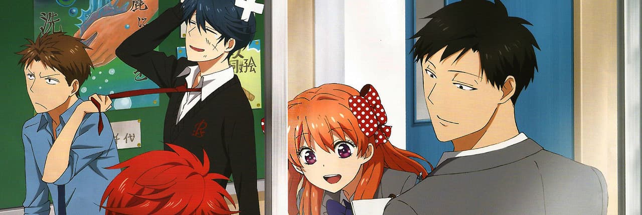 Banner for Monthly Girls' Nozaki-kun Specials